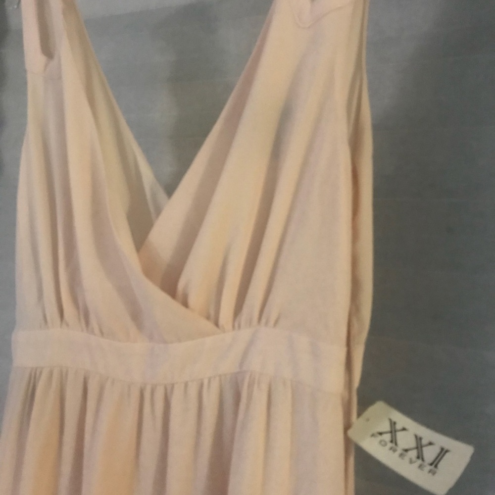Long nude gown from Forever 21